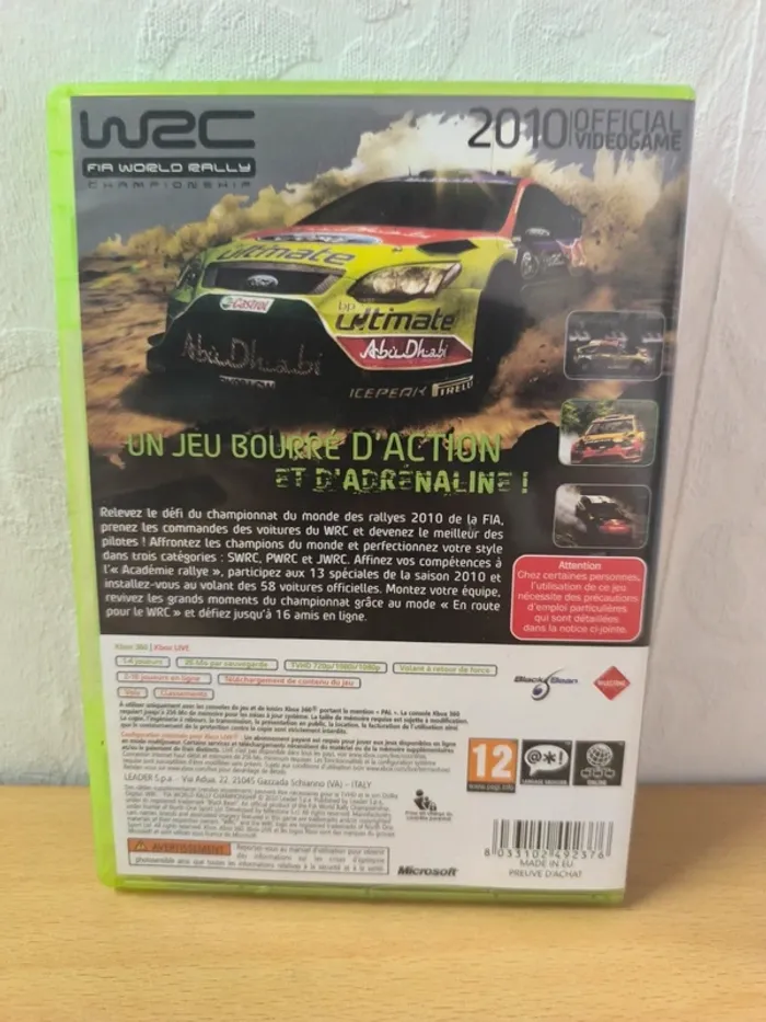 WRC Fia World Rally Championship - Xbox360 - photo numéro 2