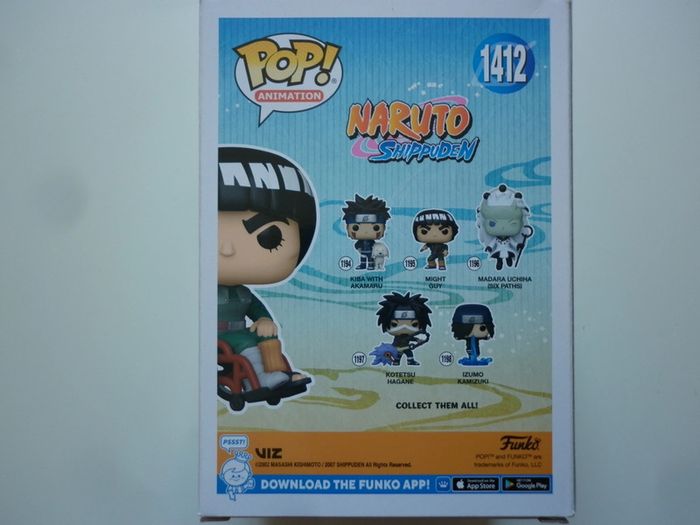 Naruto Shippuden Figurine Pop Might Guy (en fauteuil roulant) N°1412 - photo numéro 2