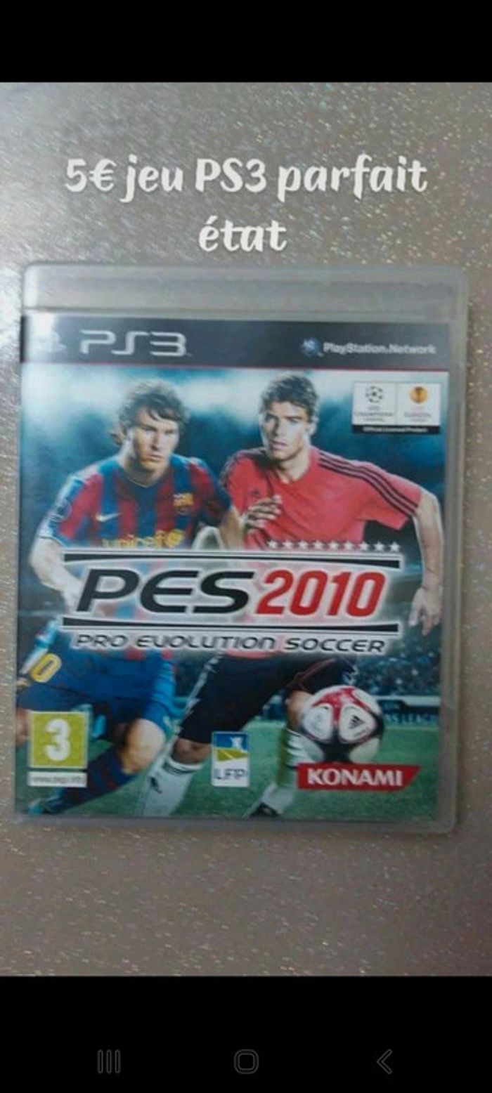 Jeux vidéo PES 2010 PlayStation 3