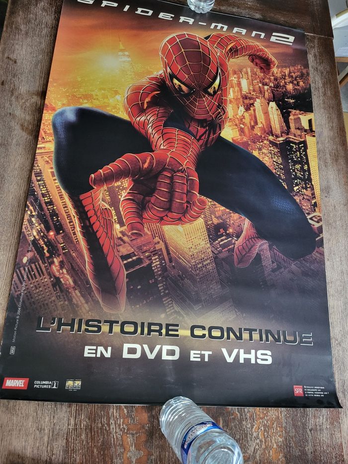 Affiche RIGIDE promotionelle spiderman 2004