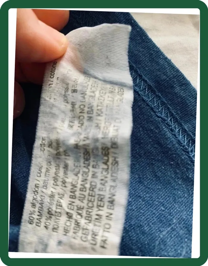 T-shirt homme col V Pull & Bear T/m - photo numéro 5