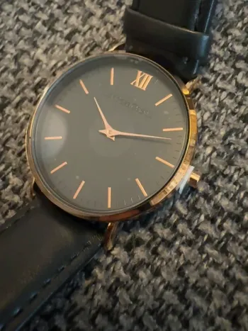 Andreas Osten Mixte Adulte Analogique Montre avec Bracelet en Cuir AO-237