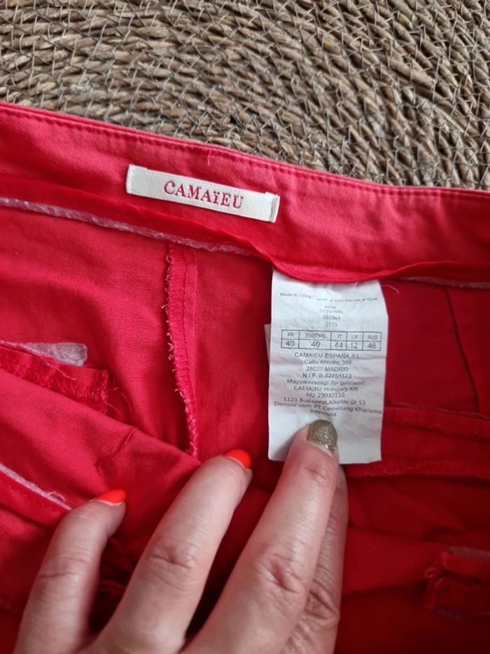 Joli short Camaïeu taille 40 - photo numéro 3