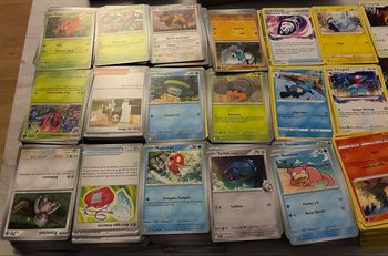 Lot cartes Pokémon co/unco/reverse/holo