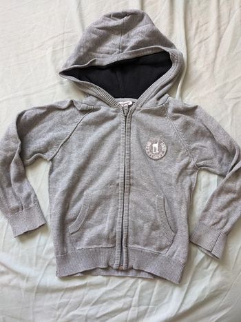 Gilet zippé 4 ans