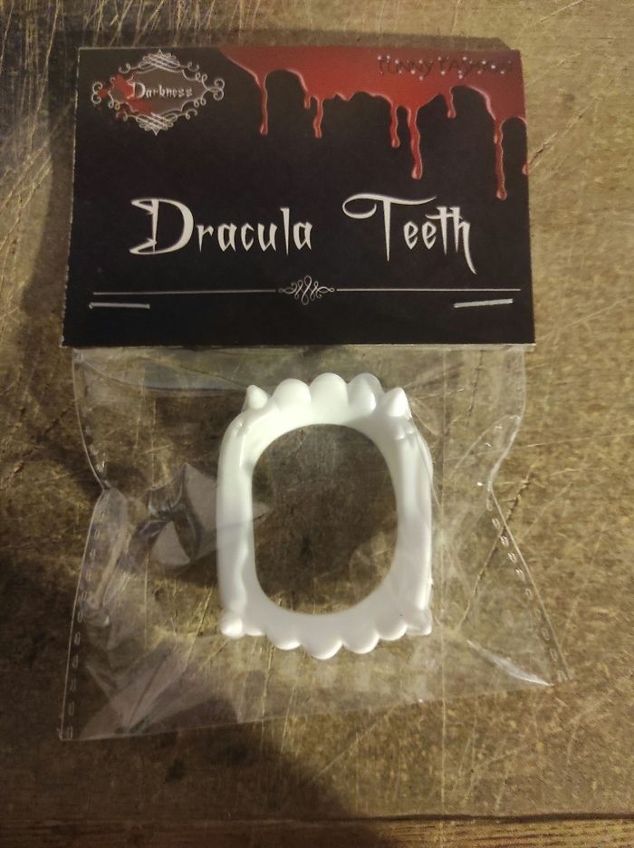 Dentier Vampire Déguisement Halloween