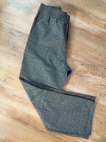 Pantalon large à carreaux H&M T. M neuf