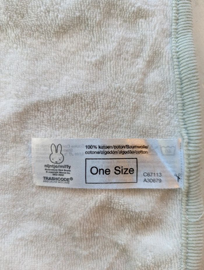 Lot de 2 serviettes bébé Miffy - photo numéro 4
