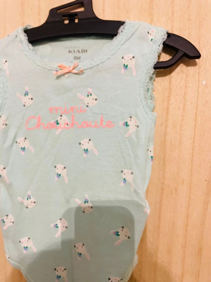 Body sans manches été - 6 mois - photo numéro 3