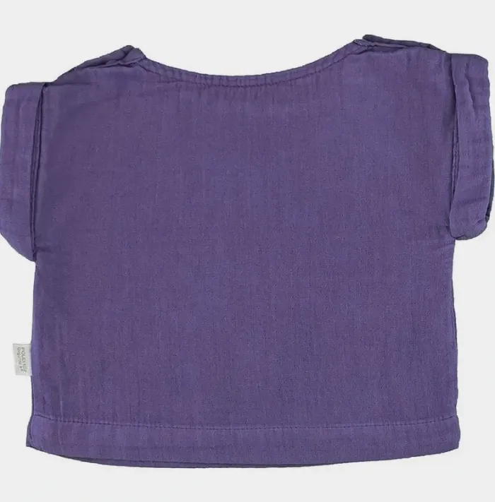 Poudre Organic Blouse à manches courtes 3 mois en coton bio - photo numéro 2
