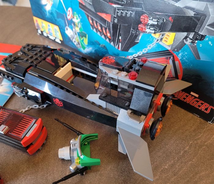 LEGO Marvel Super Heroes Iron Skull Sub Attack 76048 - photo numéro 2
