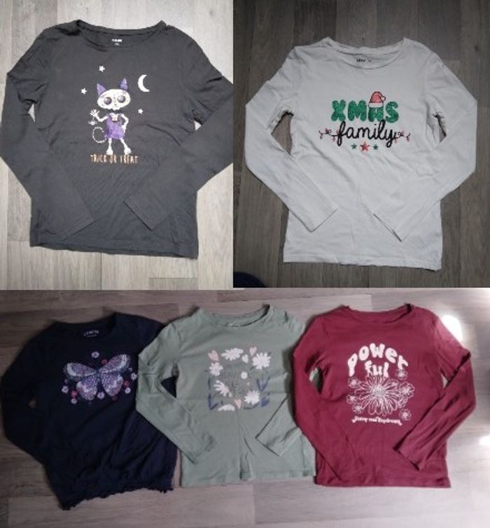 lot t-shirt 10 ans - photo numéro 1