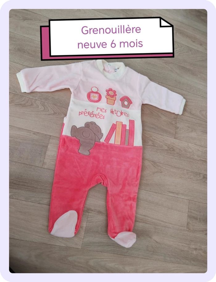 Grenouillère neuve 6 mois