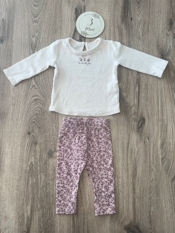 Ensemble fille 3 mois kiabi 