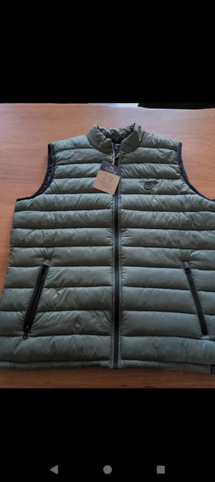 Veste sans manche tbs homme doudoune sans manche