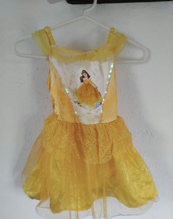 Déguisement Princesse Belle Disney 3 ans Carnaval Fille 💛
