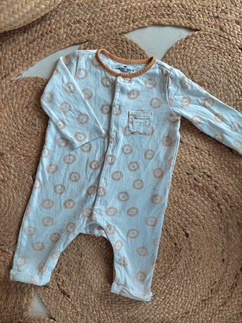 Pyjama léger lions Sergent Major garçon 9 mois