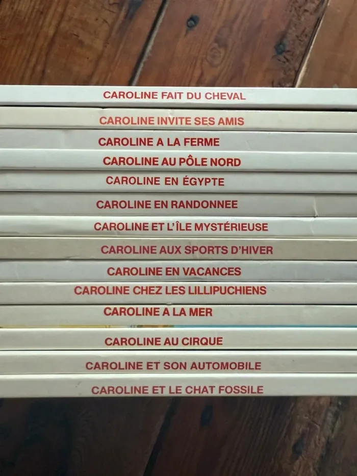 État bon - Blanc vintage - Lot de 14 livres bd albums Caroline Pierre Probst - photo numéro 9