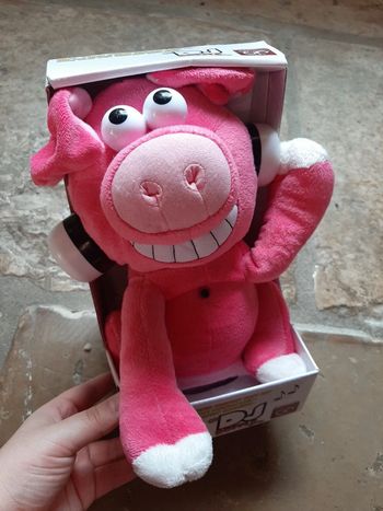 Peluche Cochon Musical Danseur