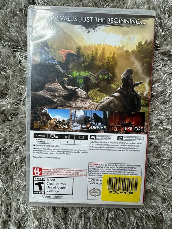 Jeu Ark Survival evolved sur Nintendo Switch - photo numéro 3