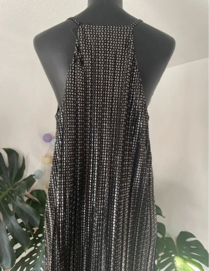 Robe de soirée noire plissée scintillante – Taille L (40/42) - photo numéro 4