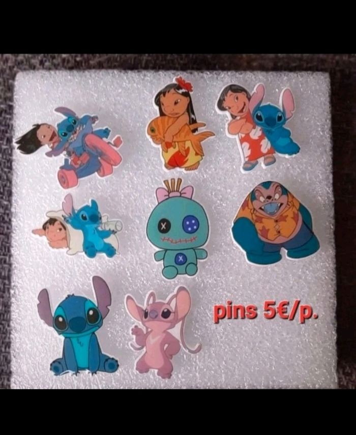 Pins en acrylique disney stitch
