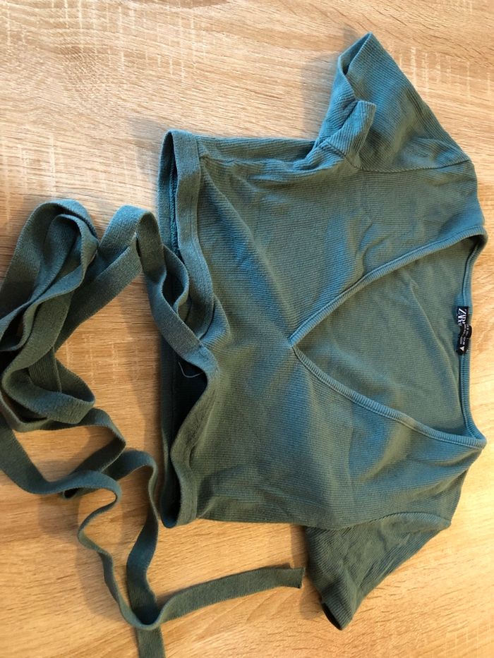 Crop top vert - photo numéro 2