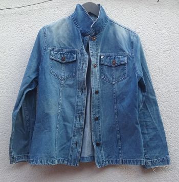 veste en jean New Man femme