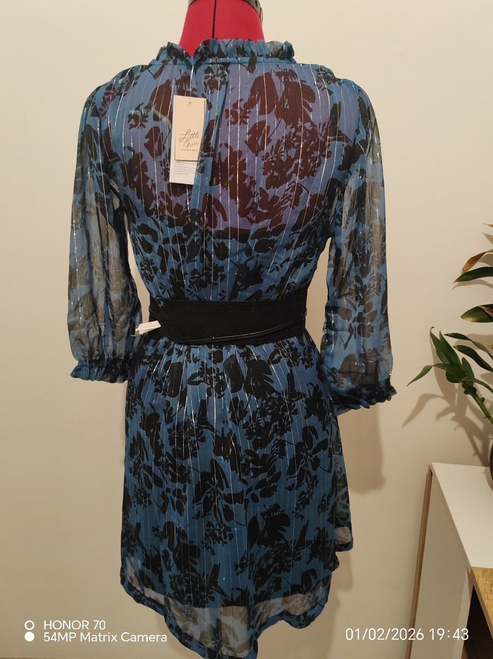 Robe voile et sa doublure - photo numéro 4