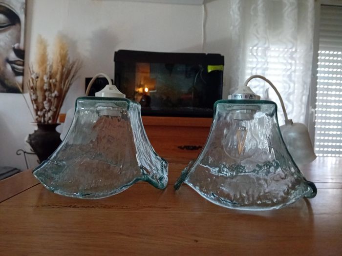 Lustres en verre transparent - photo numéro 2