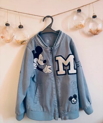 veste zippée mickey coton kiabi 6 ans 🩵