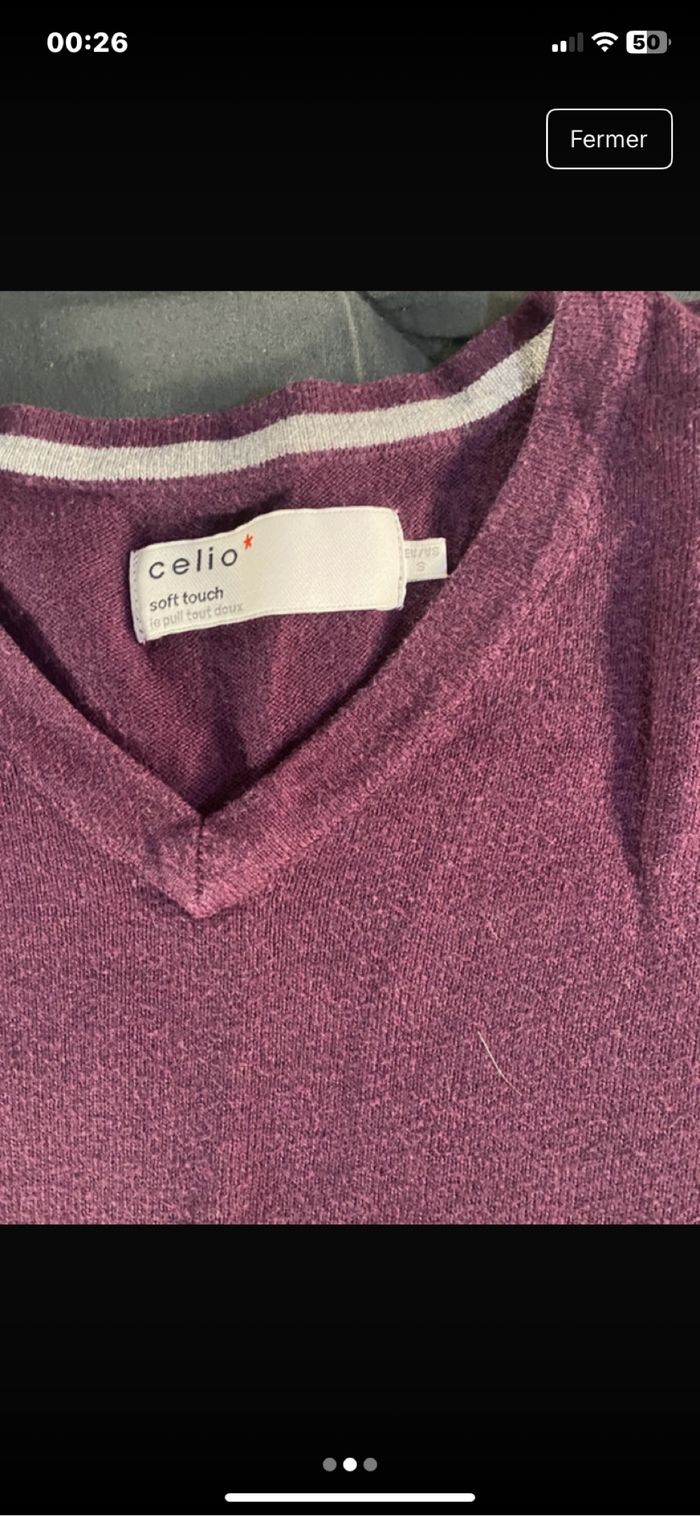 Lot de 2 vêtements celio homme taille 44 - photo numéro 3