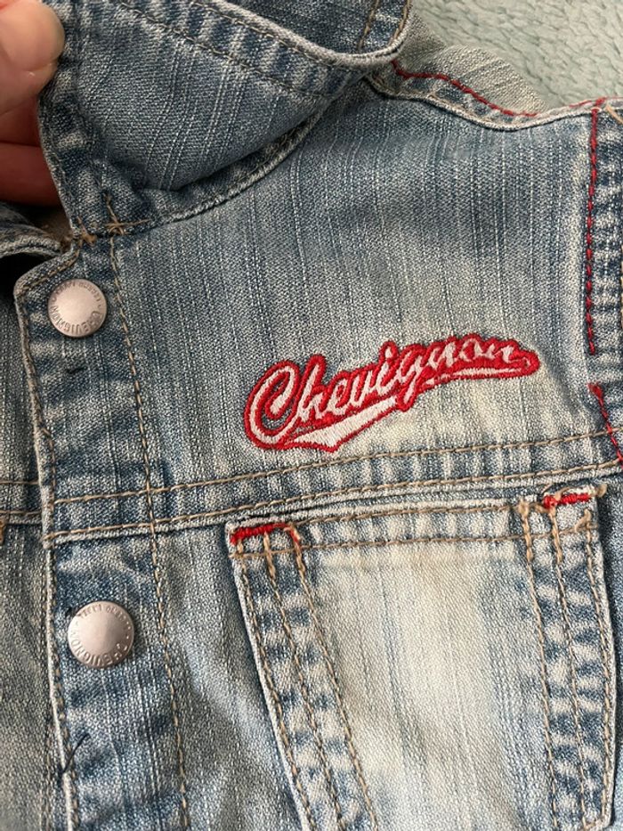 Veste en jeans Chevignon 1A mixte - photo numéro 2