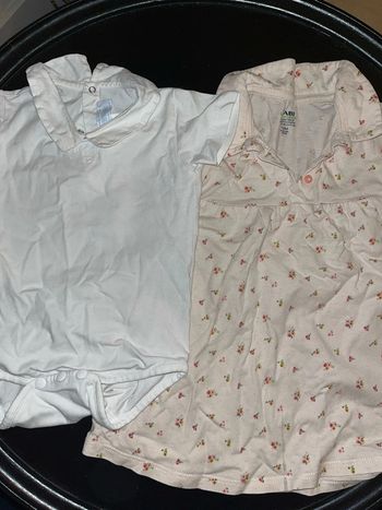 Ensemble Bodie et robe 12 mois jacadi