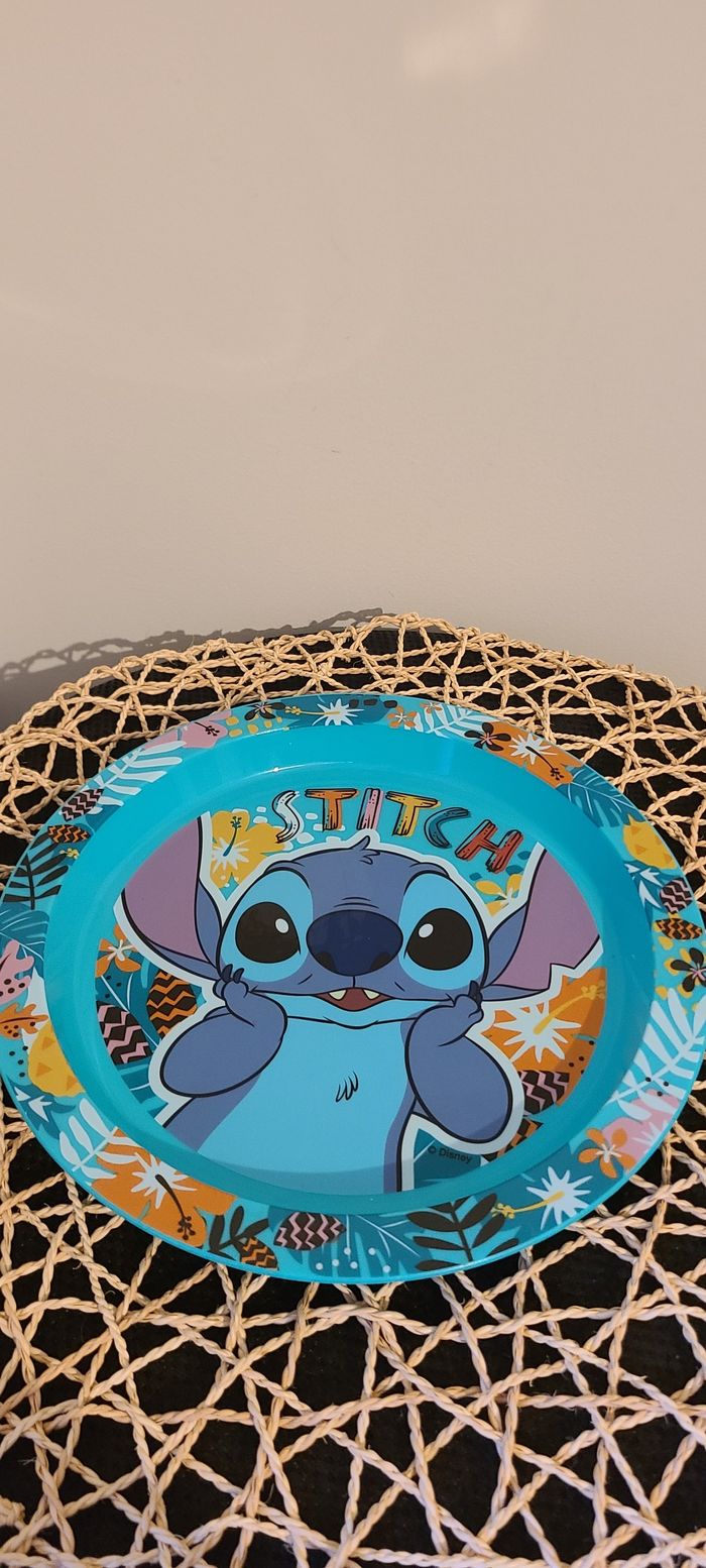 Assiette creuse pour enfant stitch