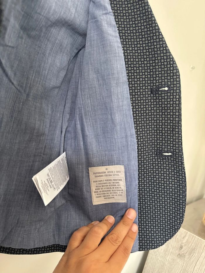 👔 veste de costume /blazer- garçon 5 ans - Papermoon- neuf avec étiquette - photo numéro 7