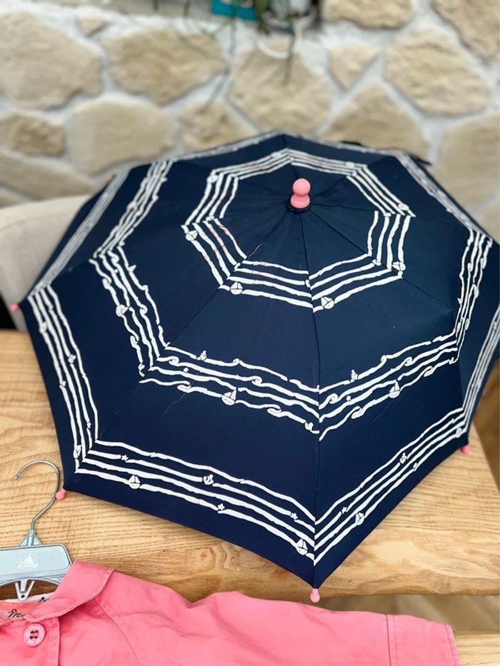 Veste et parapluie sergent Major thème marin perfecto trench blazer 3 ans - photo numéro 4