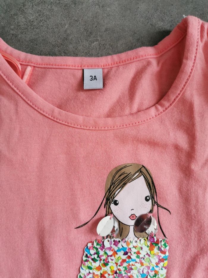 Tee-shirt 3 ans - photo numéro 2