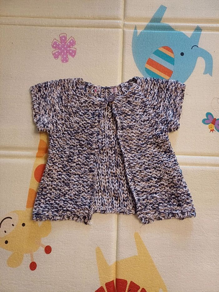 Gilet manches courtes 3 ans