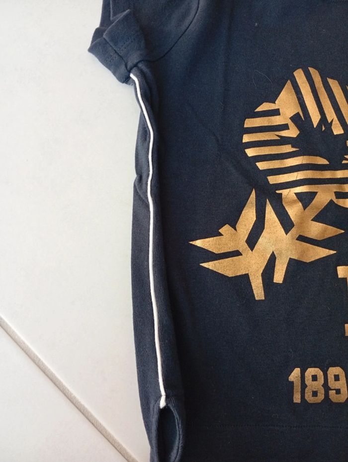Tee-shirt bleu marine Petit Bateau taille 6 ans - photo numéro 5