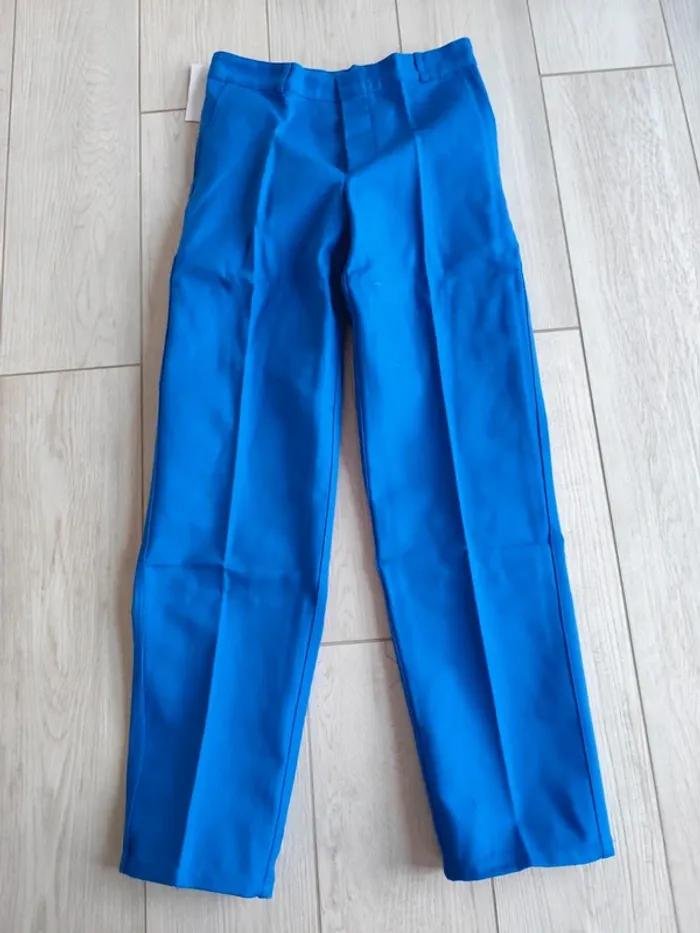 Pantalon bleu de travail - photo numéro 3