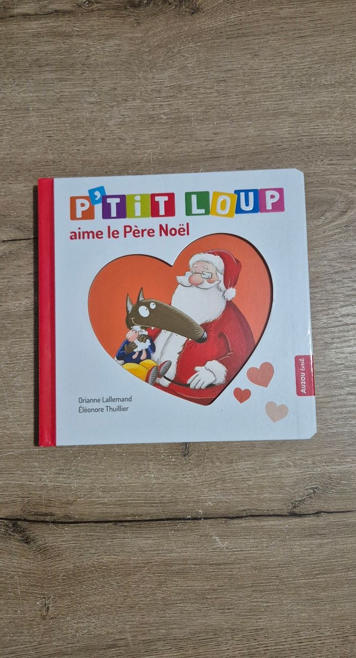 Livre P'tit Loup aime le Père Noël
