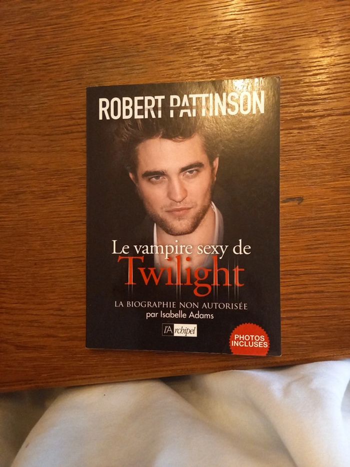 Livre Robert Pattinson