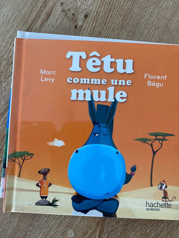 Livre sous blister têtu comme une mule