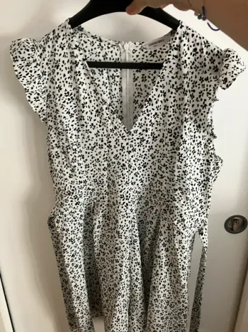 Combi short noir et blanc