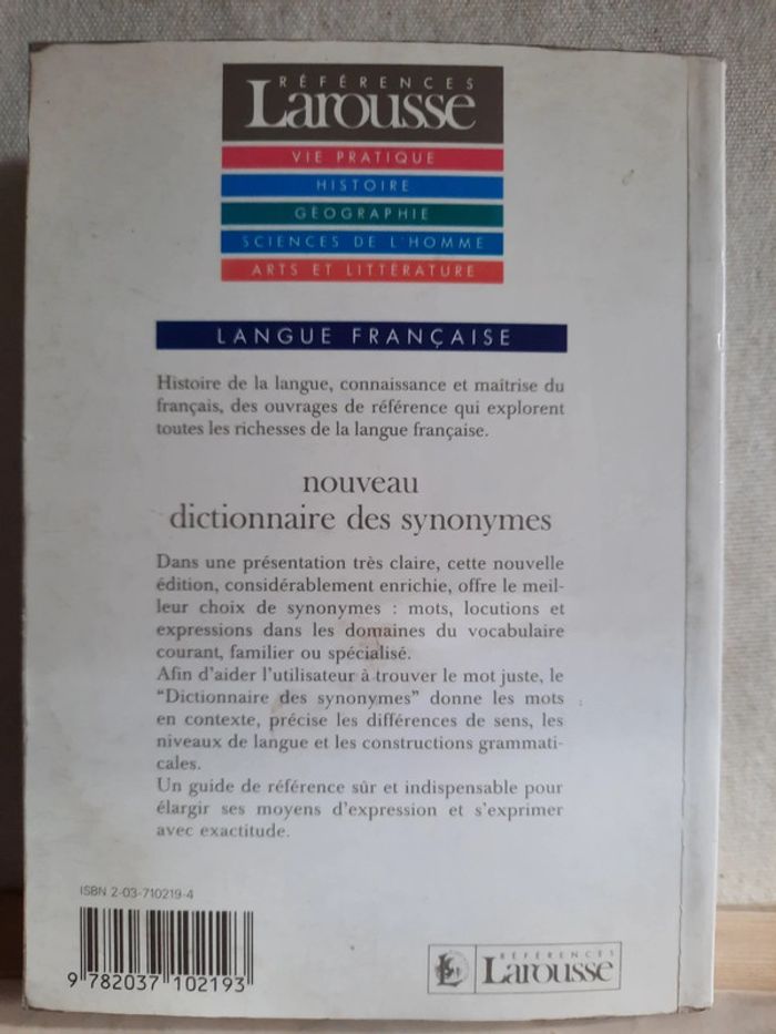 Nouveau dictionnaire des synonymes - photo numéro 2