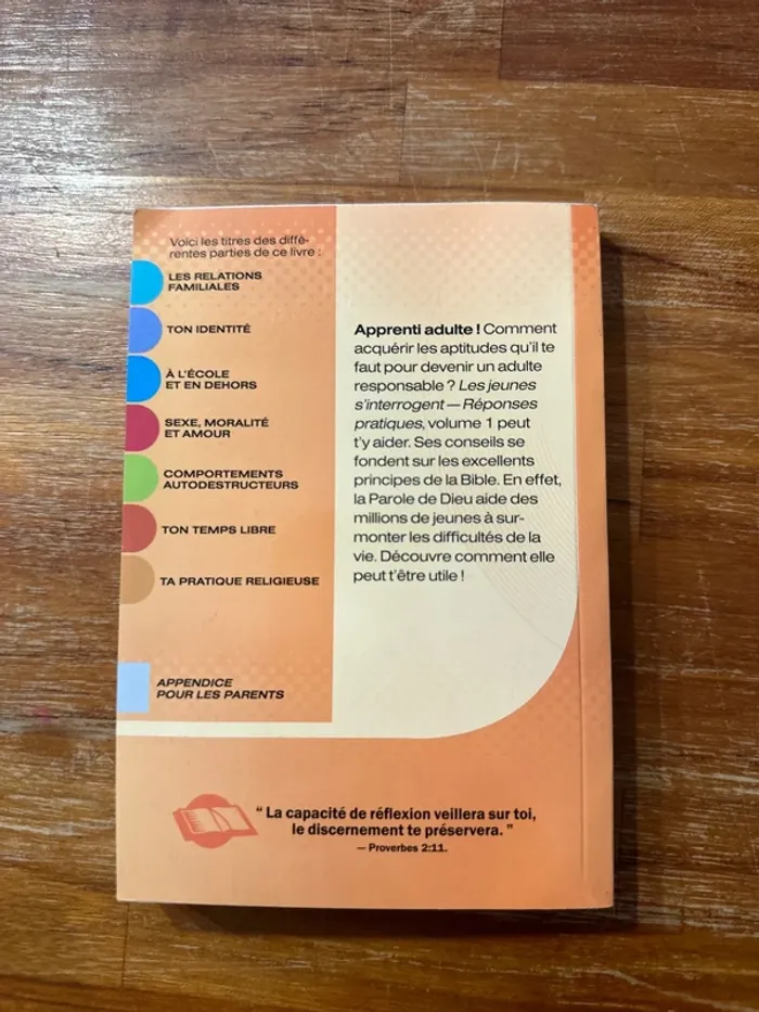 Livre, les jeunes s’interrogent. Réponse pratique volume 1 - photo numéro 3