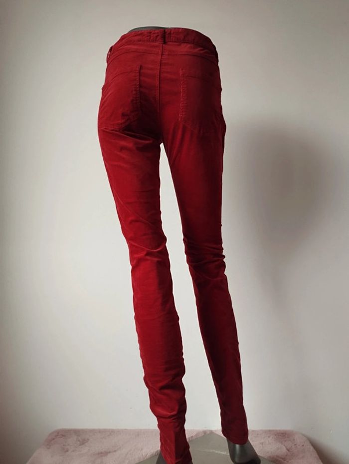 Pantalon One Step effet velours taille 36 - photo numéro 4