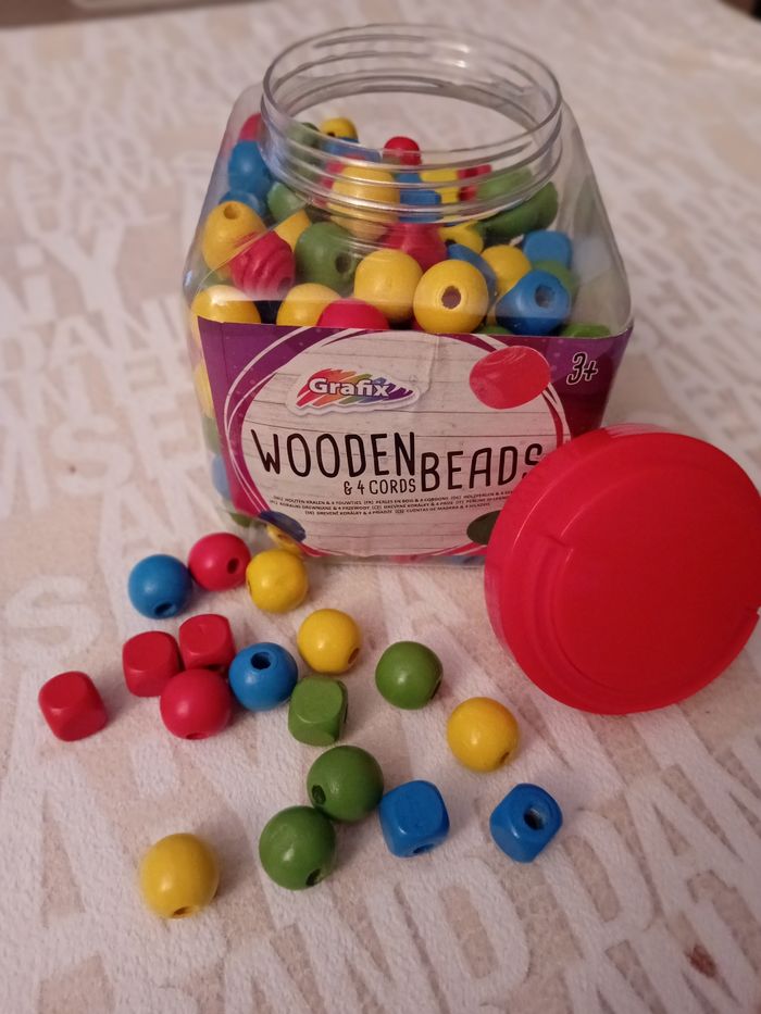 Boîte de perles "Wooden & Beads"