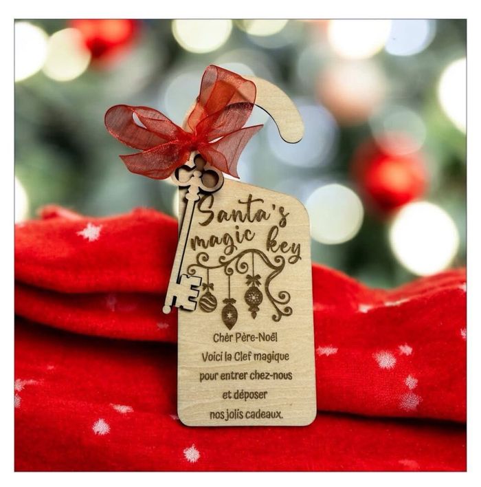 Clef magique du Père Noël - photo numéro 2